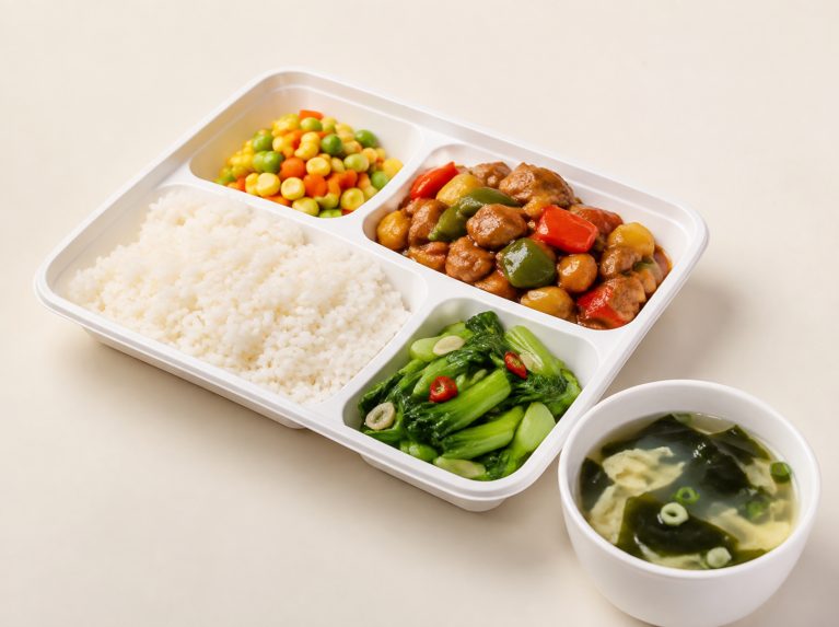 吉安县企业盒饭与商务用餐配送